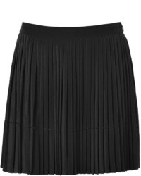 Vanessa Bruno Ath Silk Pleated Skirt In Black