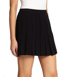 Marc by Marc Jacobs Pleated Crepe Mini Skirt