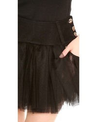 Jean Paul Gaultier Pleated Miniskirt