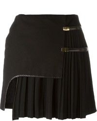 Anthony Vaccarello Pleated Mini Skirt