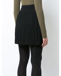 Balmain Pleated Knit Skirt