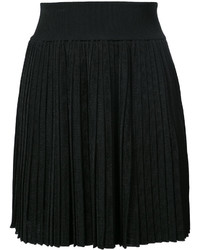 Balmain Pleated Knit Skirt