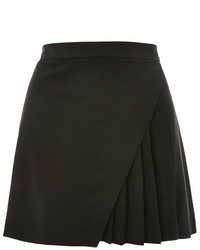 Topshop Pleated Panel Skirt