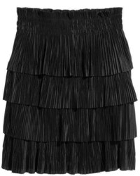 H&M Pleated Tiered Skirt