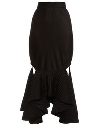 Givenchy Technical Pleated Jersey Skirt