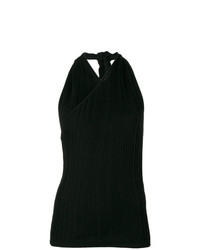 Jacquemus Pleated Fitted Vest Top