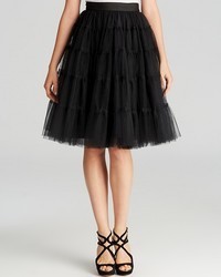 Alice + Olivia Skirt Darcy Tiered Tulle