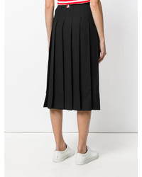 Thom Browne Tennis Collection Dropped Back Pleated Skirt