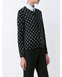 Comme Des Garcons Play Comme Des Garons Play Polka Dot Cardigan