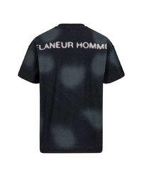 Flaneur Homme Dotted Logo Print T Shirt