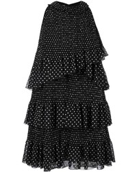 Giamba Polka Dots Halterneck Dress