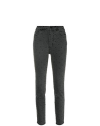 Ulla Johnson Dotted Cropped Jeans