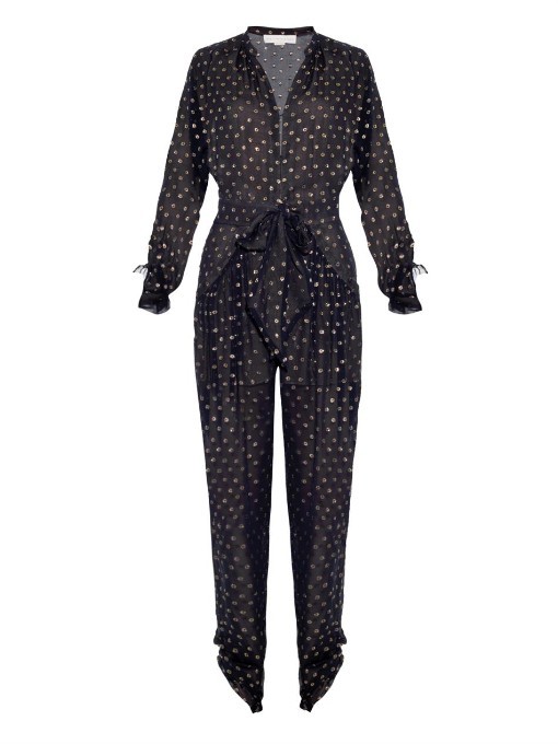 Stella mccartney silk sales jumpsuit