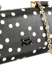 Dolce & Gabbana Spotted Mini Von Crossbody Bag