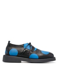 Marsèll Polka Dot Leather Derby Shoes