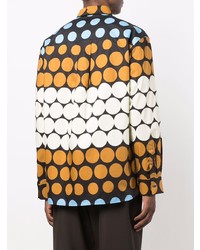 Marni Oversized Polka Dot Print Shirt