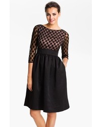 Illusion mesh bodycon dress eliza j