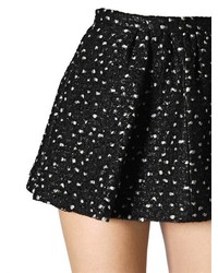 Giambattista Valli Polka Dot Techno Lurex Jacquard Skirt