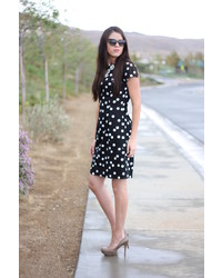 Shabby Apple Santa Monica Black Dress