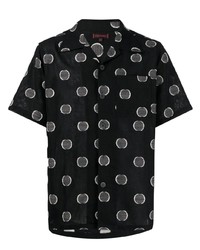 Clot Polka Dot Short Sleeved Shirt