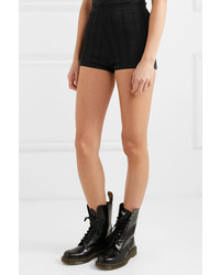 Marc Jacobs Embroidered Stretch Knit Shorts