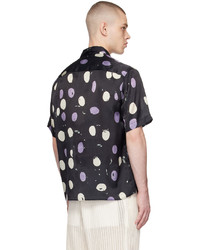 COMMAS Black Polka Dot Shirt