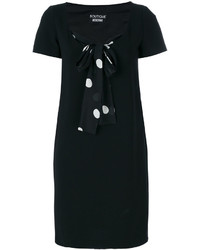 Moschino Boutique Dotted Tie Shift Dress