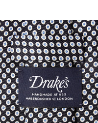 Drakes Drakes Dotted Silk Tie
