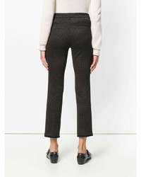 Cambio Polka Dot Cropped Trousers