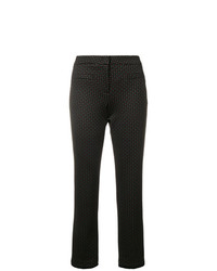 Cambio Polka Dot Cropped Trousers