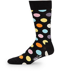 Happy Socks Multicolored Polka Dot Socks