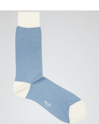 Reiss Luigi Fine Spot Contrast Socks