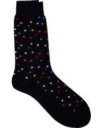 Richard James Multicolor Polka Dot Socks