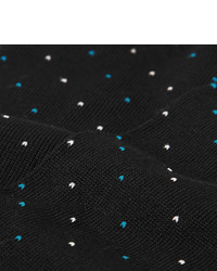 Pantherella Regent Pin Dot Cotton Blend Socks