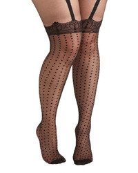 Pretty Polly All Out Allure Tights In Plus Size