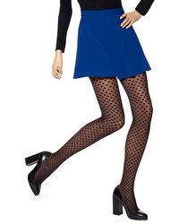 Hue Dotted Mesh Tights
