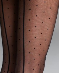Kate Spade New York Tights Spotted With Back Seam