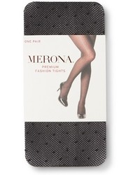 Merona Premium Sheer Tights Polka Dots Tm