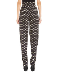Ungaro Emanuel Polka Dot Pleated Front Trousers