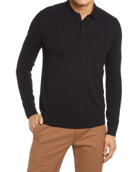 Selected Homme Berg Long Sleeve Polo Sweater