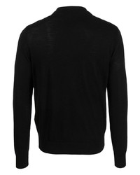 Pal Zileri Button Front Long Sleeved Polo Shirt