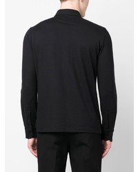 Tom Ford Button Front Long Sleeved Polo Shirt