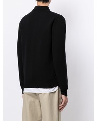 Comme Des Garcons Play Comme Des Garons Play Long Sleeved Knit Polo Shirt