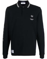 Fred Perry Embroidered Logo Long Sleeved Polo Shirt
