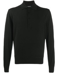 Tom Ford Knitted Long Sleeve Polo Shirt