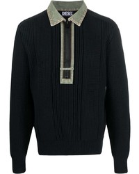 Diesel Knitted Polo Shirt