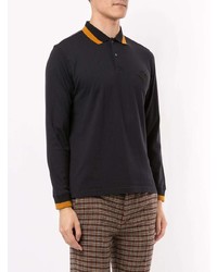 Kent & Curwen Long Sleeve Polo Shirt