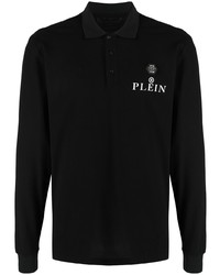 Philipp Plein Long Sleeve Polo Shirt
