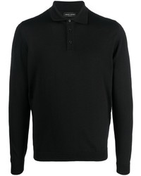 Roberto Collina Long Sleeved Merino Polo Shirt
