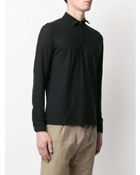 Zanone Long Sleeved Polo Shirt